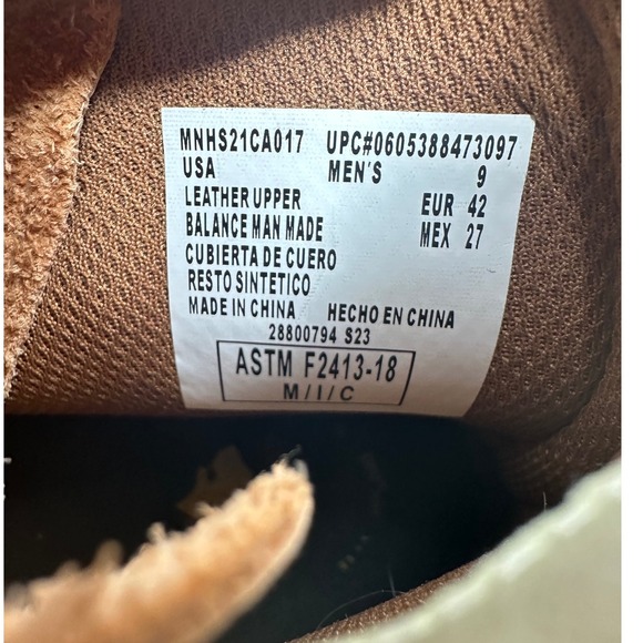 Herman Survivors Oakridge Steel Toe Boots Size 9‎ Tan/White Leather - Picture 7 of 9